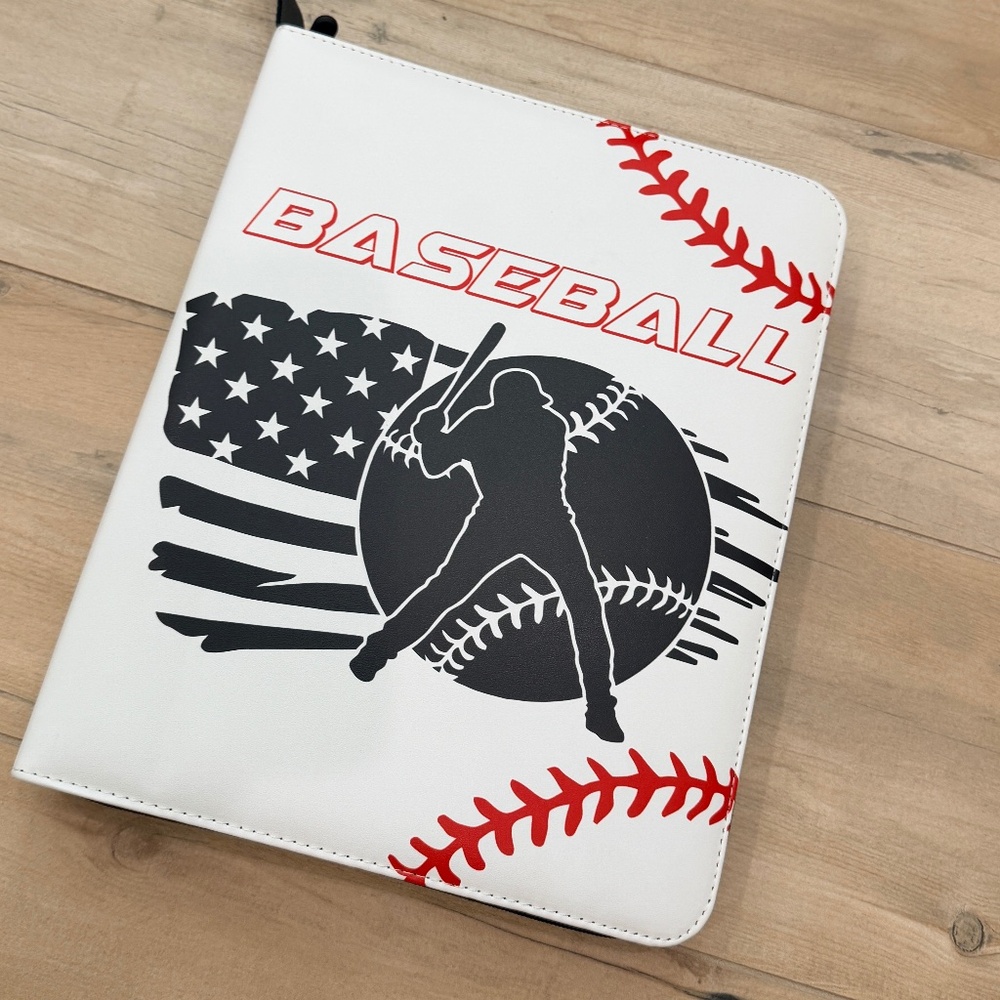 Baseball Trading Card Large Binder LIKE NEW